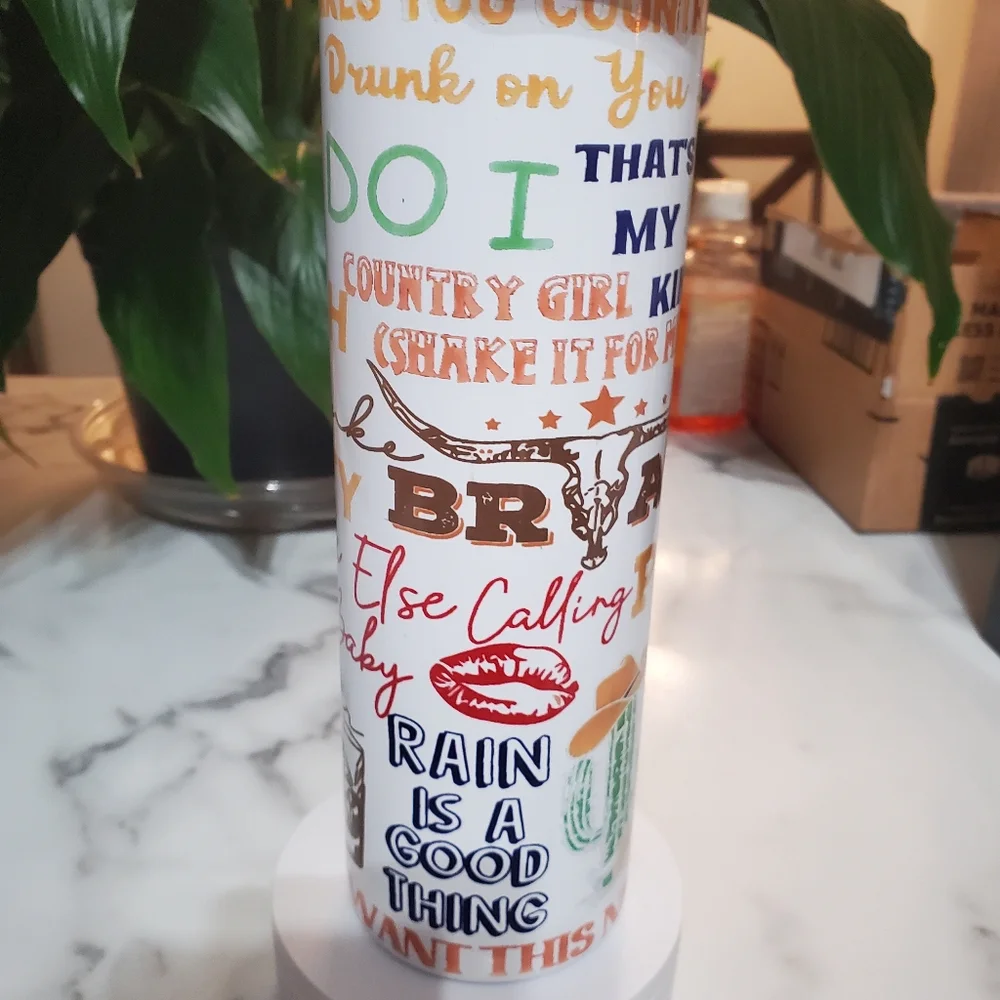 Luke Bryan Songs 30oz Tumbler 🎉sale